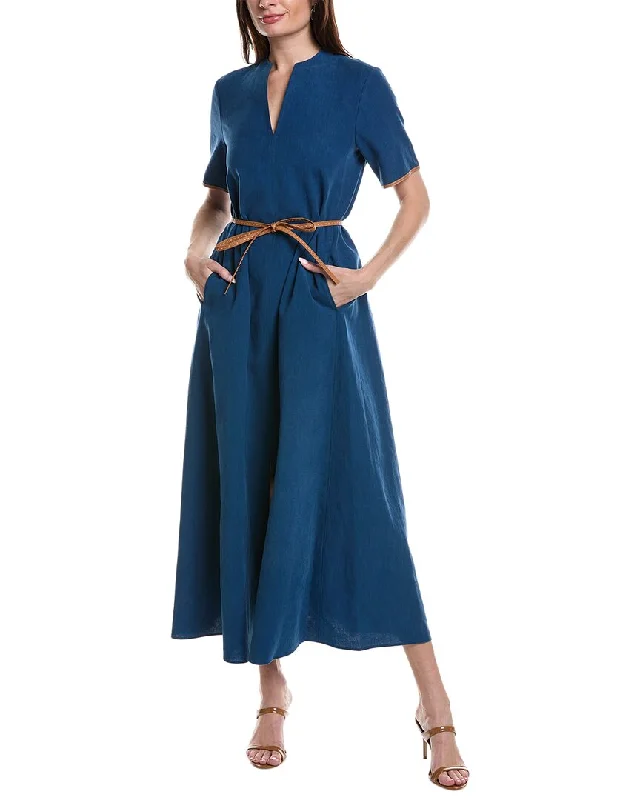 Lafayette 148 New York Raleigh Linen Dress