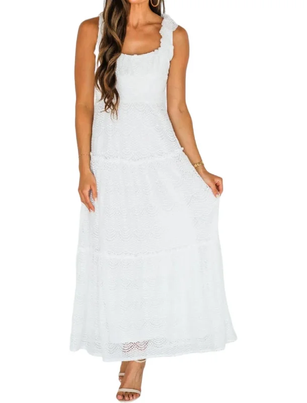 Embrace The Memories Dress In White