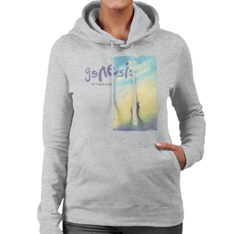 Genesis We Cant Dance Album Cover Women's Hooded Sweatshirt