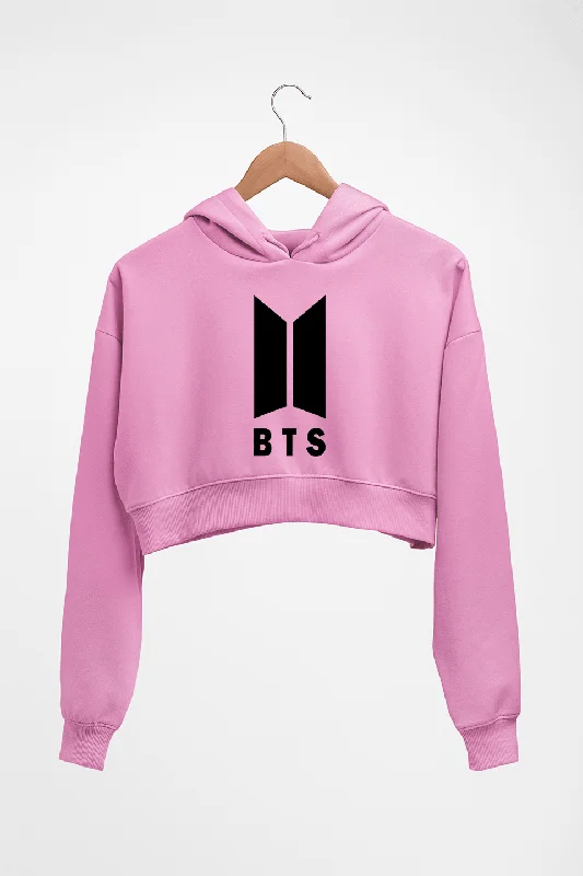 BTS Crop HOODIE FOR WOMEN