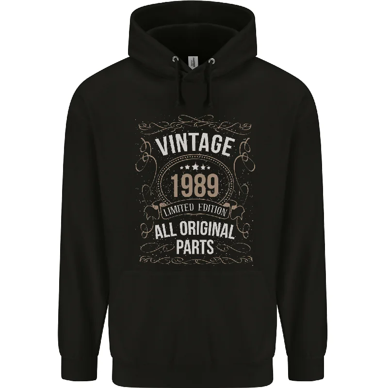 35th Birthday Limited Edition 1989 Mens 80% Cotton Hoodie