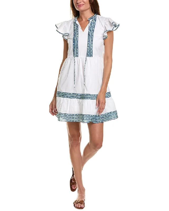 Garrie B Tassel Mini Dress