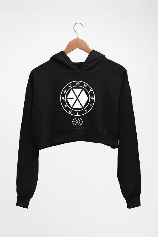 EXO Crop HOODIE FOR WOMEN