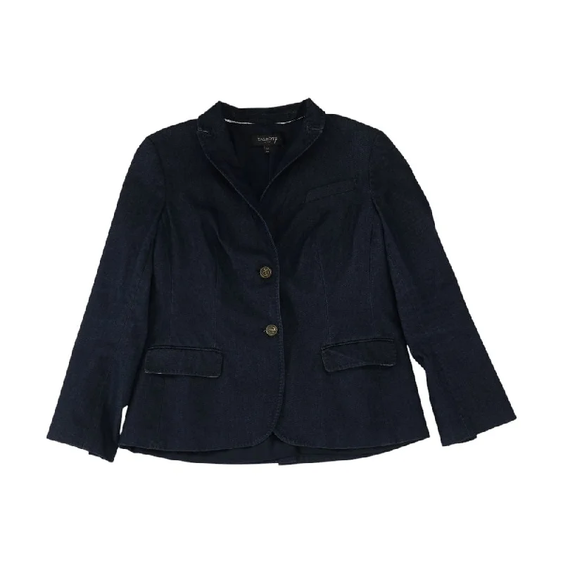 Navy Solid Blazer