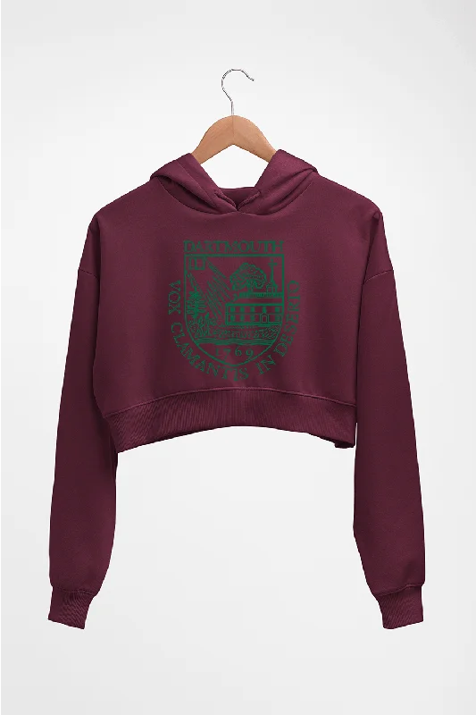 Dartmouth College Crop HOODIE FOR WOMEN