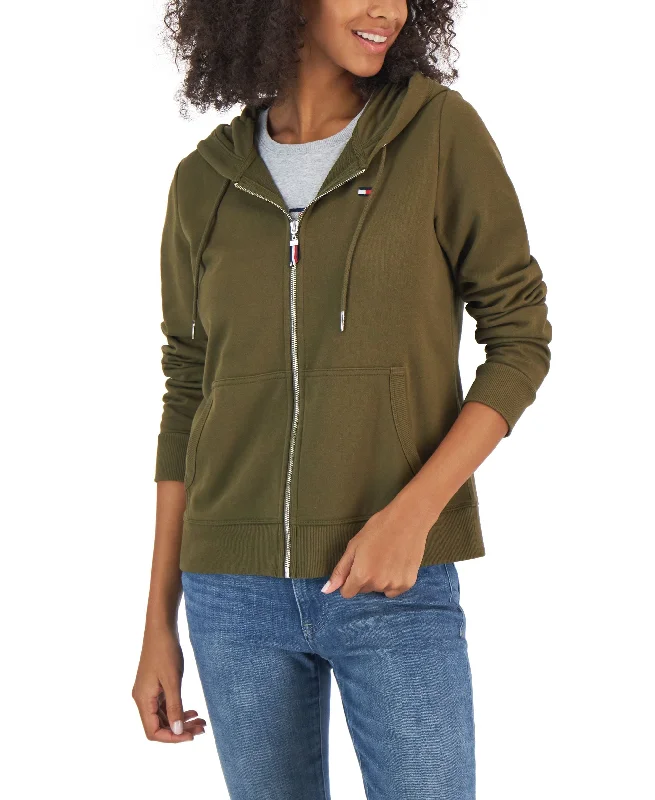 Women's Full-Zip Long Sleeve Hoodie