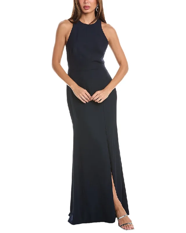 Dessy Collection Open Back Gown