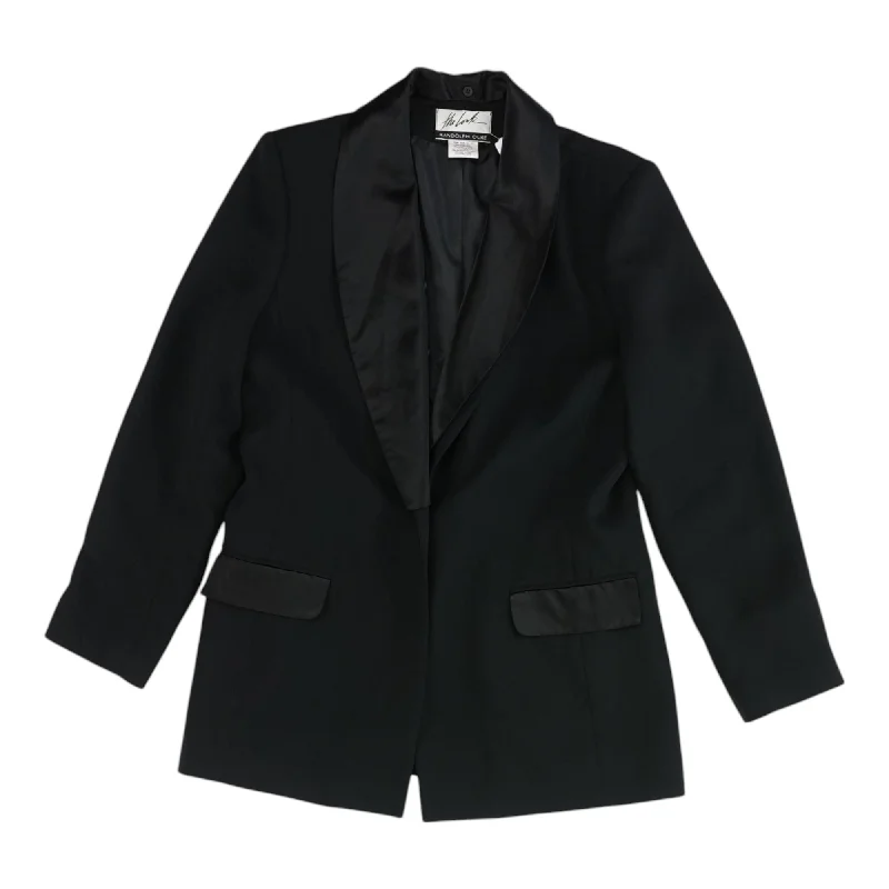 Black Solid Blazer