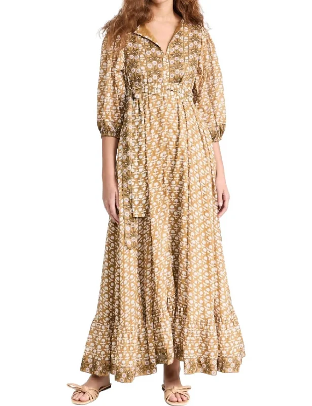 House Dress In Golden Rod