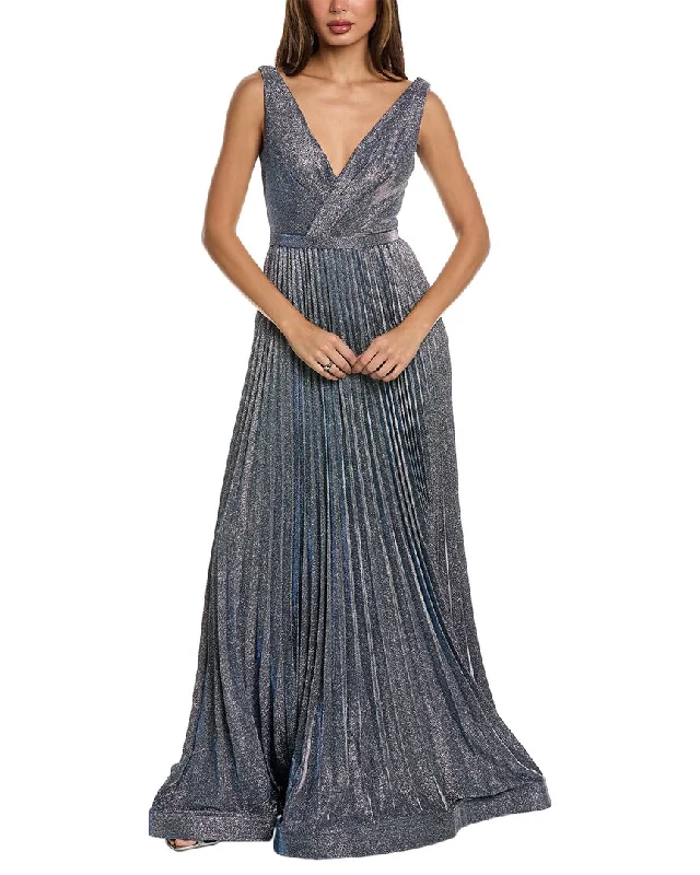 Rene Ruiz Metallic Gown