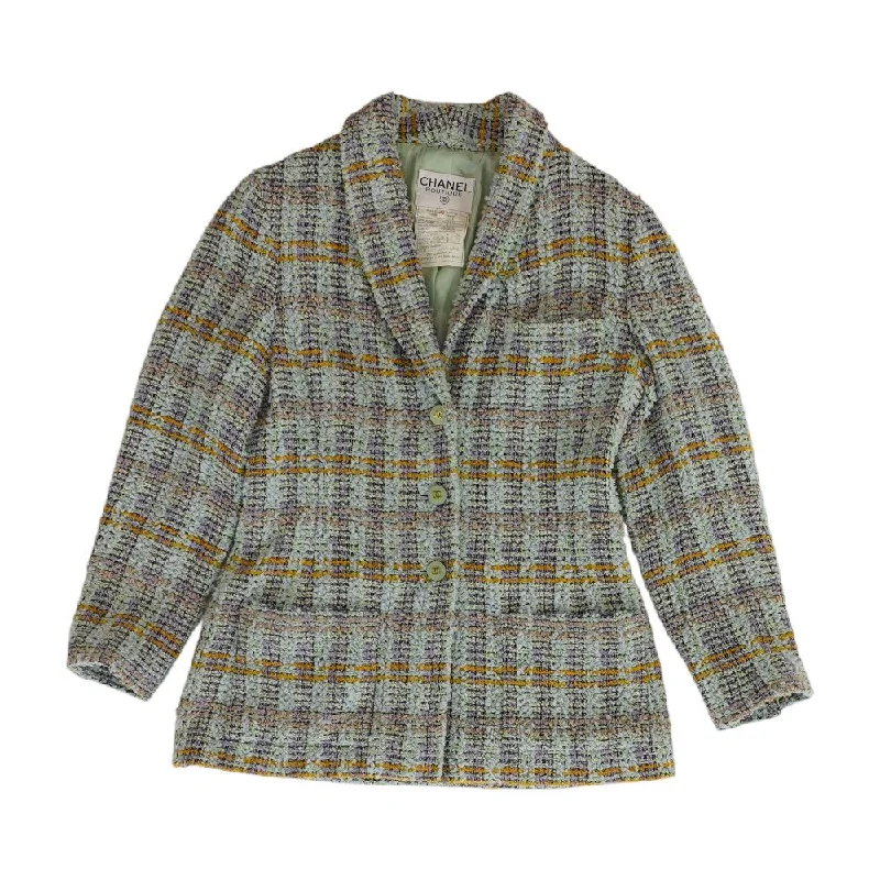 Vintage 1994 Tweed Single-Breasted Blazer