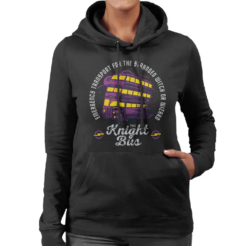 Harry Potter The Knight Bus Women's Hooded Sweatshirt