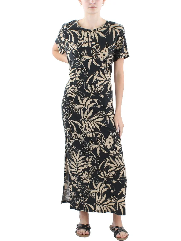 Womens Maxi Printed Maxi Dress