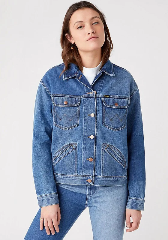 Wrangler Summer Lovin’ Denim Jacket, Indigo