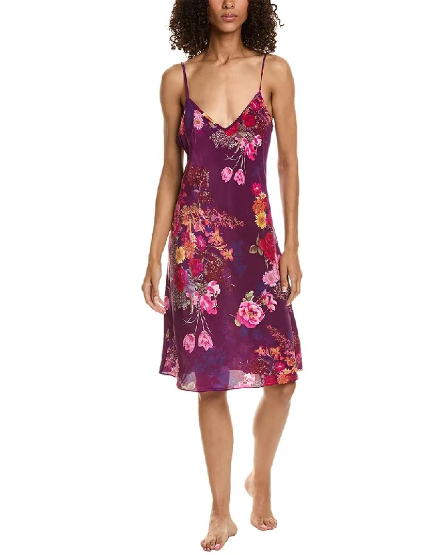 Johnny Was Caitlyn Silk Slip Dress