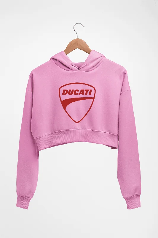 Ducati Crop HOODIE FOR WOMEN