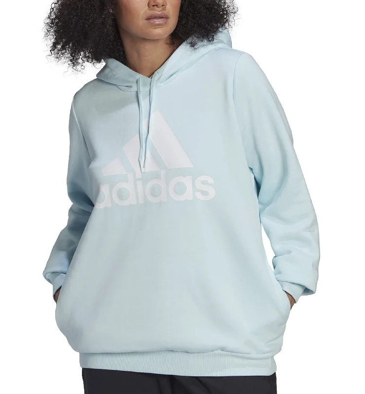 Adidas Plus Size Essentials Logo Fleece Hoodie