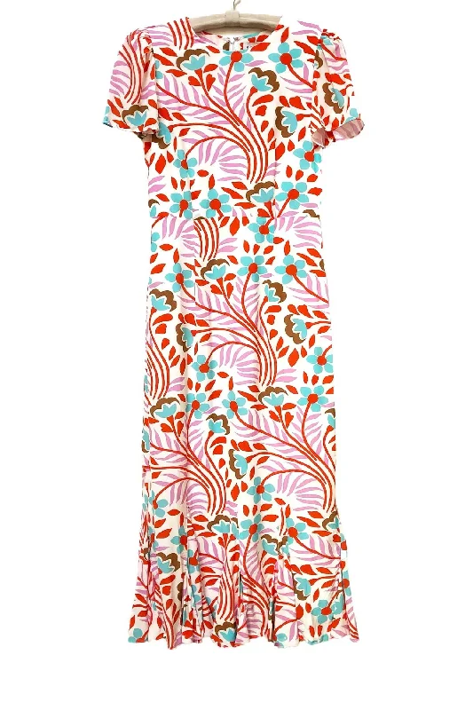 Rhode Women's Lulani Midi Dress, Lago Vine