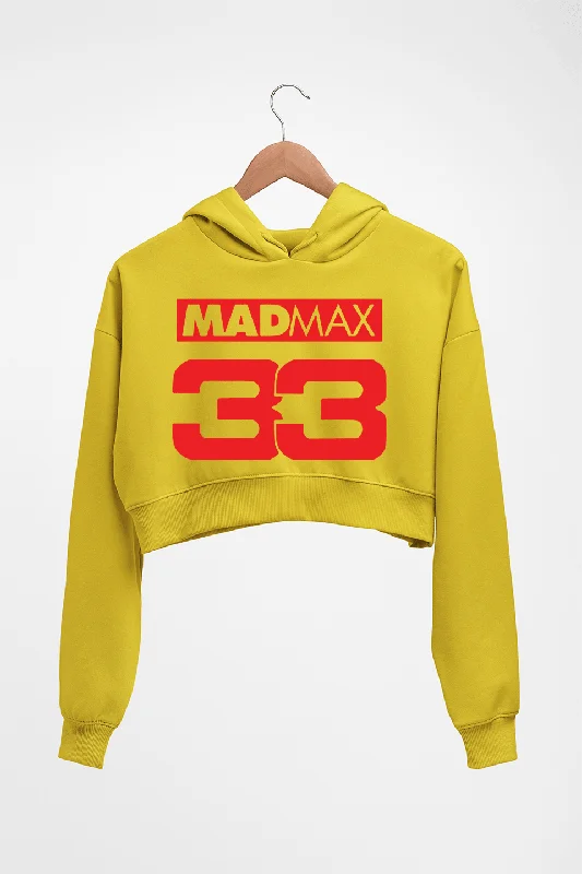 Max Verstappen Crop HOODIE FOR WOMEN