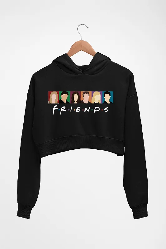 Friends Crop HOODIE FOR WOMEN