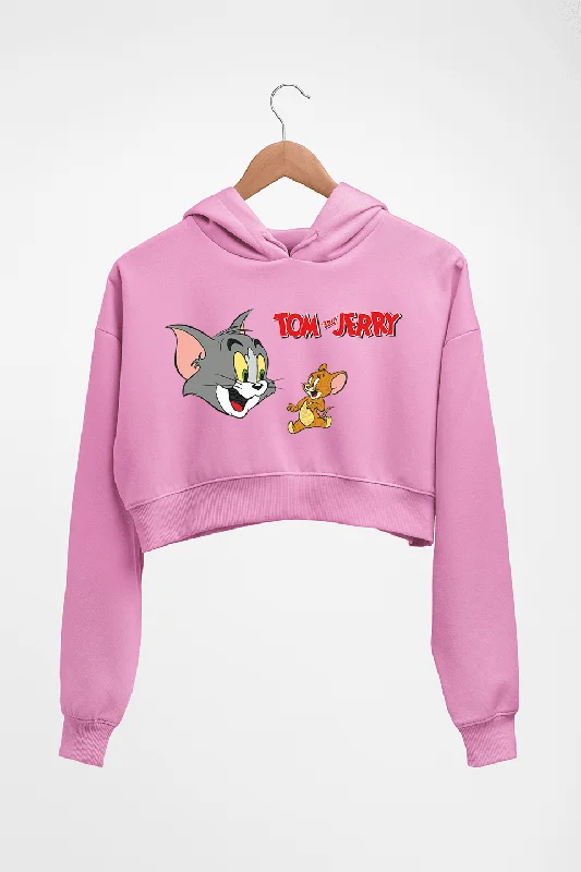 Tom and Jerry Crop HOODIE FOR WOMEN