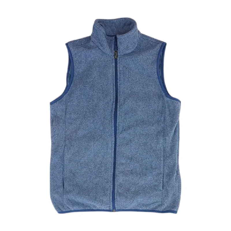 Blue Solid Active Vest