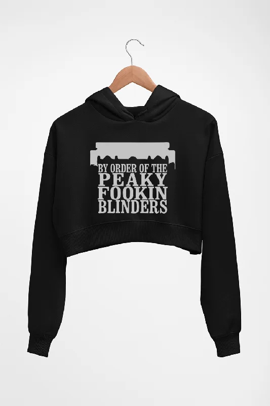 Peaky Blinders Crop HOODIE FOR WOMEN