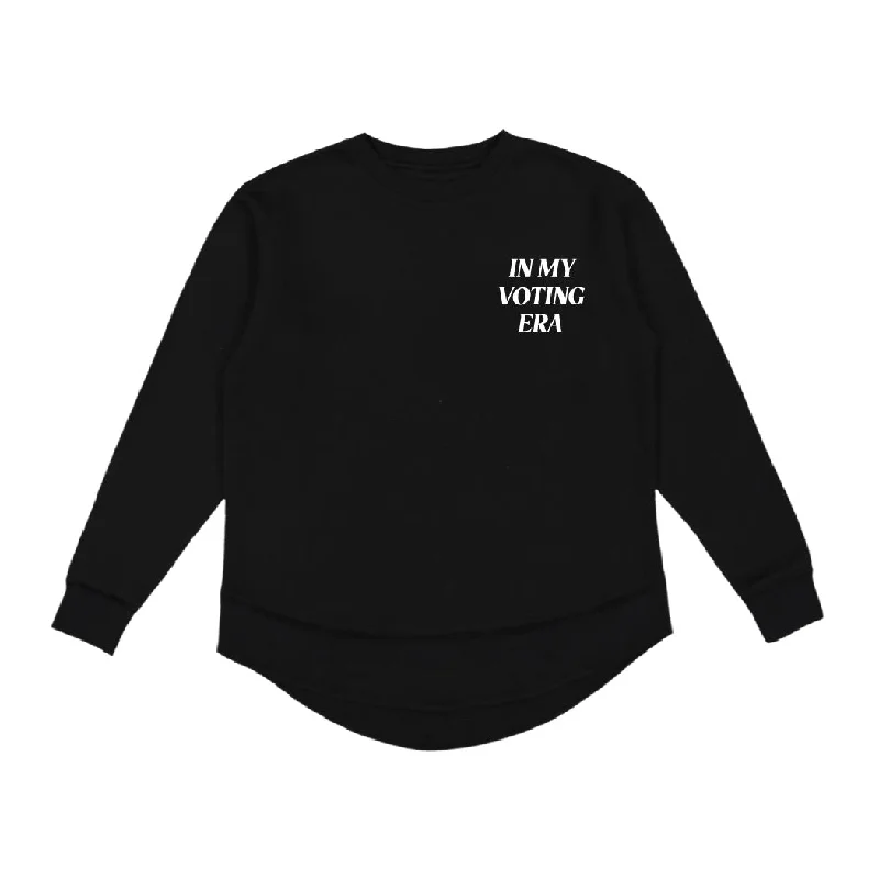 In My Voting Era | Women's Black Sweatshirt