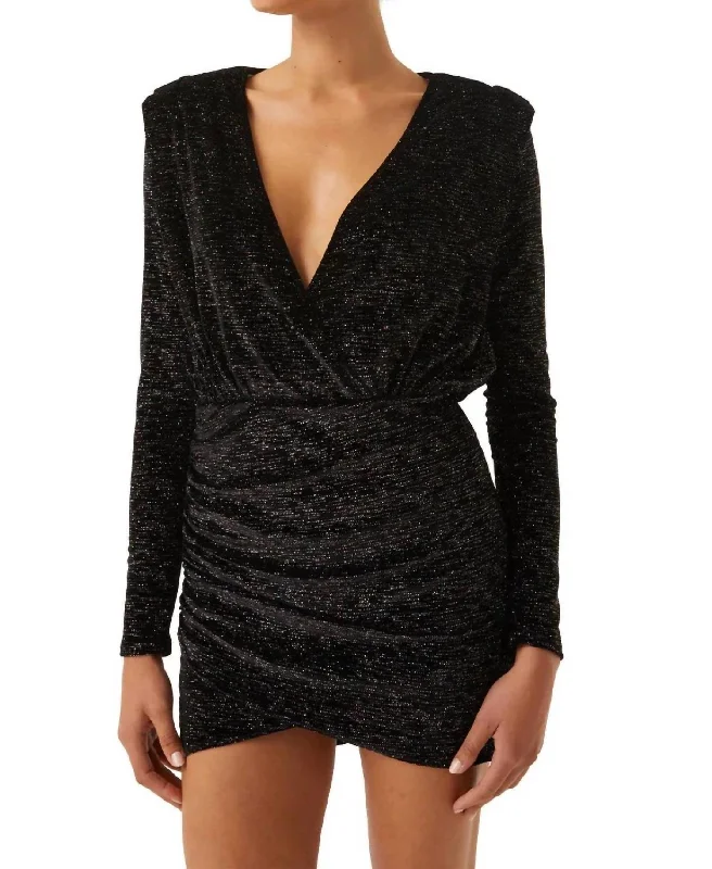 Diviana Mini Dress In Astral Dusted