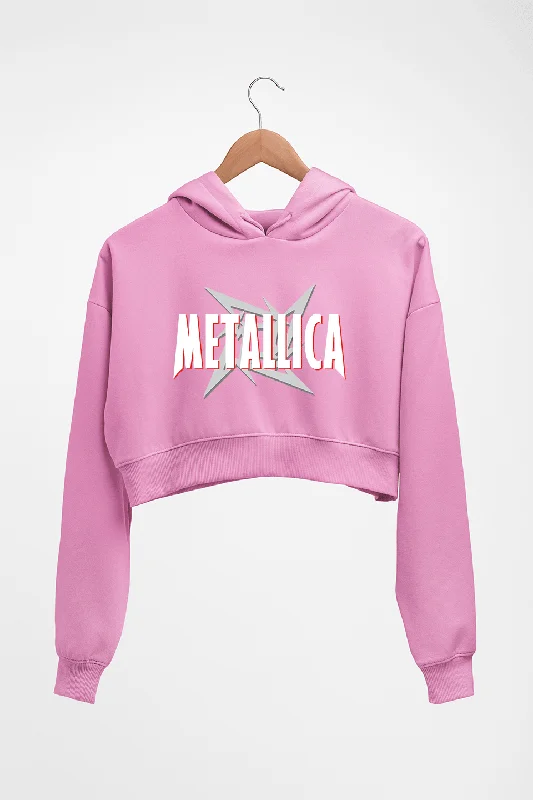 Metallica Crop HOODIE FOR WOMEN