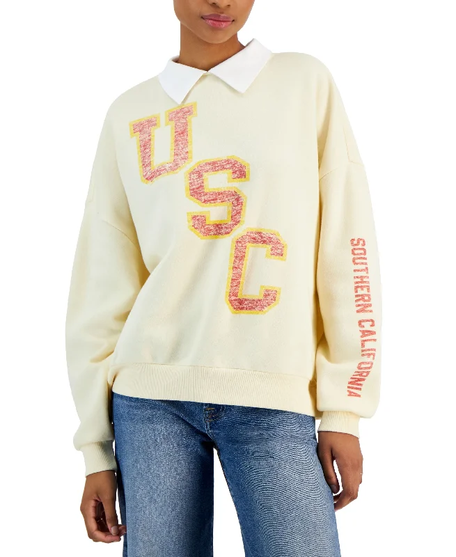 Juniors' USC Collared Sweatshirt