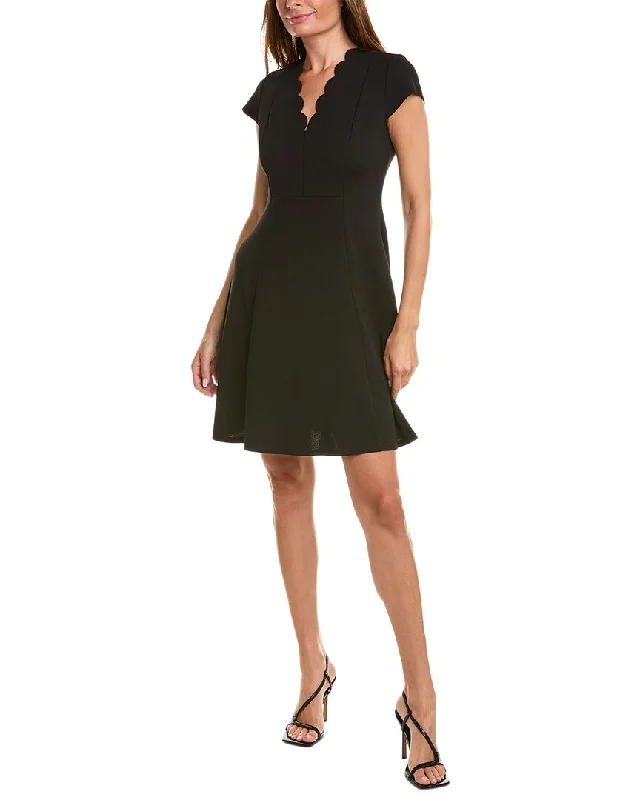 Isaac Mizrahi Scuba A-Line Dress