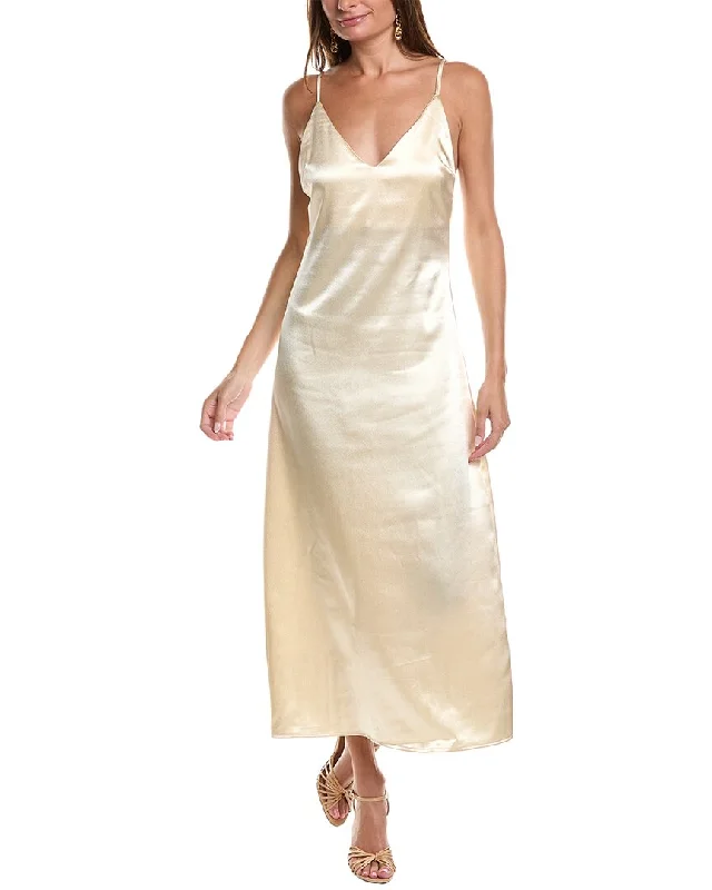 JL LUXE Maxi Slip Dress