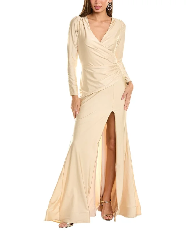 CYNTHIA & SAHAR Draped Dress