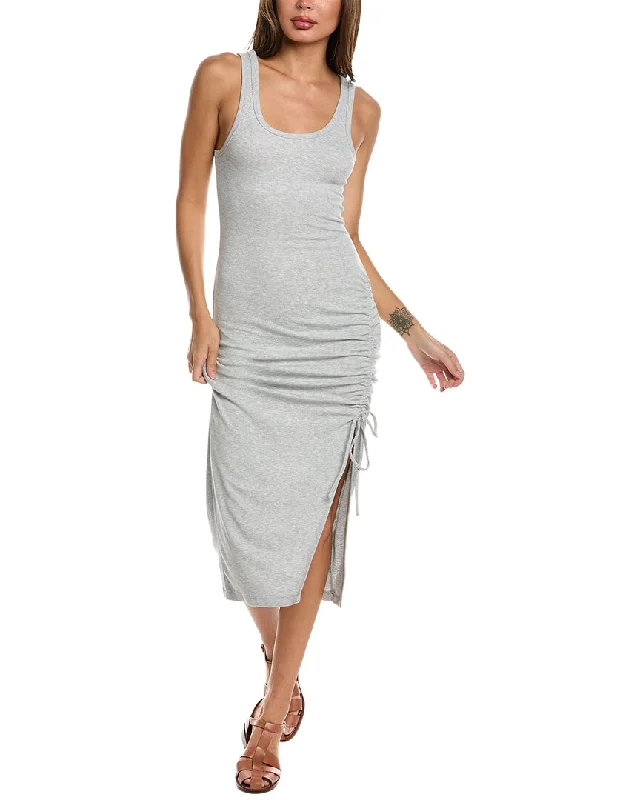 Rachel Parcell Ruched Midi Dress