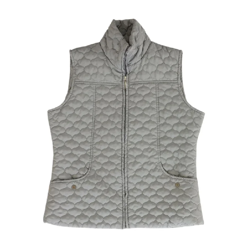 Gray Solid Vest