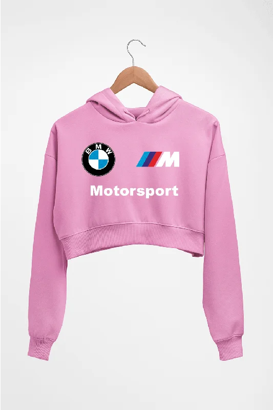 BMW Motersport Crop HOODIE FOR WOMEN