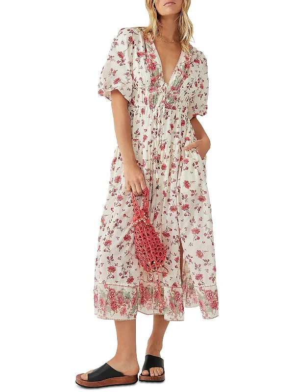 Lysette Womens Floral Long Maxi Dress