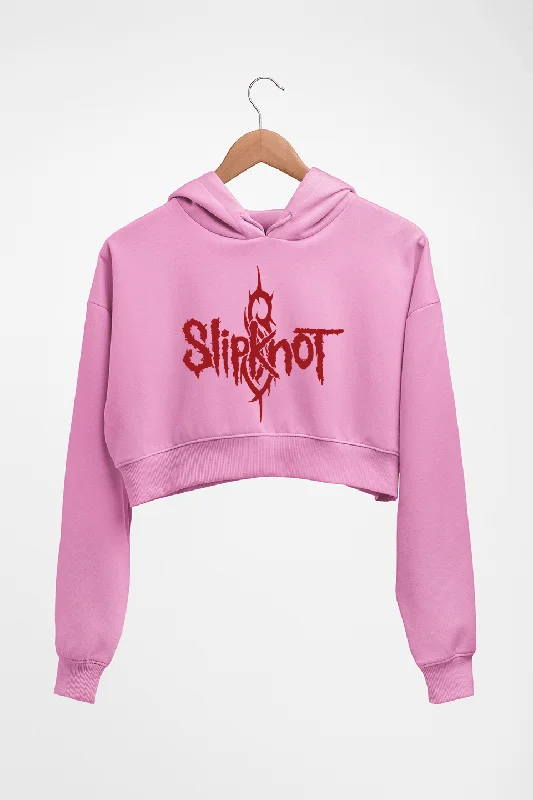 Slipknot Crop HOODIE FOR WOMEN