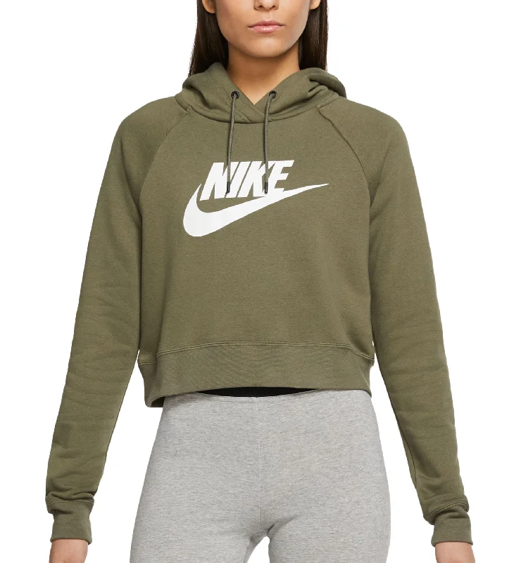 Nike Womens Sportswear Essential Cropped Hoodie