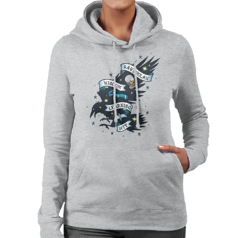 Harry Potter Eagle Of Ravenclaw Wisdom Learning Wit Women's Hooded Sweatshirt