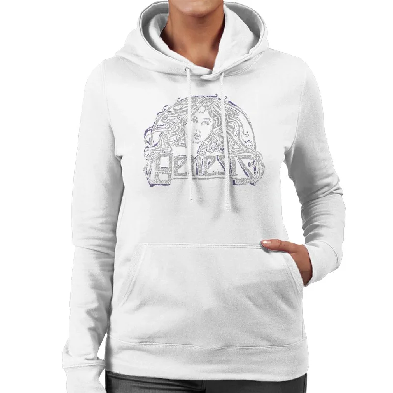 Genesis Girl Band Symbol Women's Hooded Sweatshirt