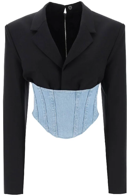 Corset Jacket  - Black